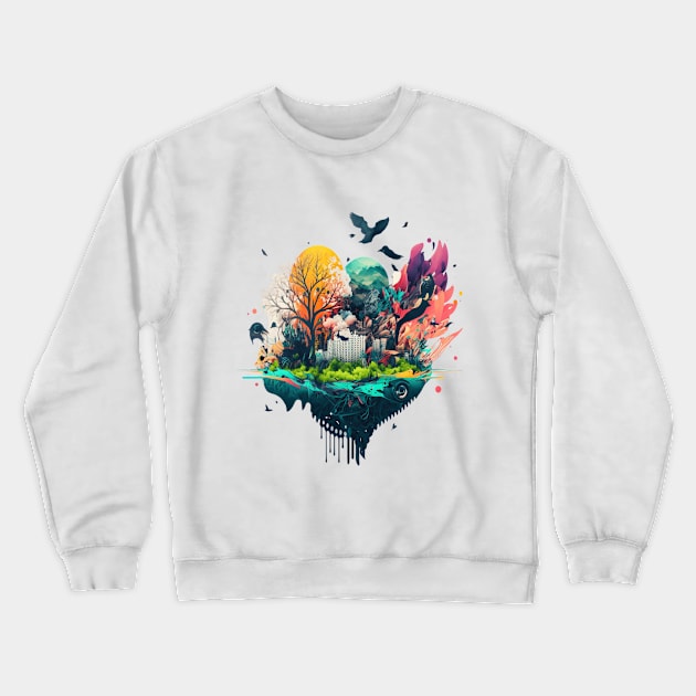 City Crewneck Sweatshirt by Koszulki